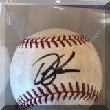 C62. Terry Francona autographed baseball.